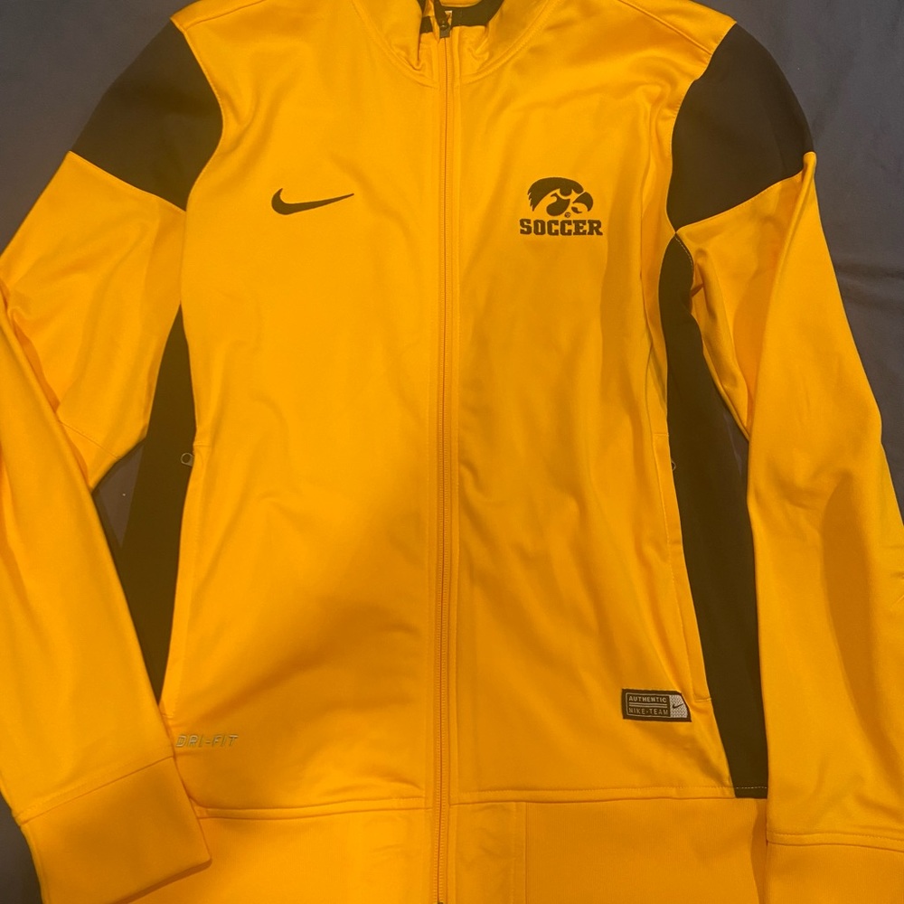 Iowa Hawkeye Nike Soccer Zip Up